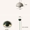 S1bb934666ae74219a62d2096bf00a212L.webp Creative Chandelier Bedroom Study Restaurant Pendant Lights Decorative Lamp Multi-color 23cm