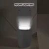 S1c29d7148a7a41edaae9d04728c98684M.webp Heated Seat Smart Toilet, Automatic Flush Tank Less Toilet without Bidet, with Foot sensor Flush, White Night Light, Knob Control, Power Outage Flushing, Soft Close Cover