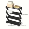 S1cc9c31e4c784f688c7a58296c35de56S.webp 4Layer X-Type Multi Layered and Space Saving Shoe Rack,Solid Color Simple Home Assembly Shoe Rack