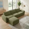 S1ce1e5efb5644c6d8b1a00ca89fa93831.webp Modern Cloud Modular Sofa Set, Soft Thick Memory Foam, Frameless Couch with Pillows, Easy Assembly for Living Room Bedroom