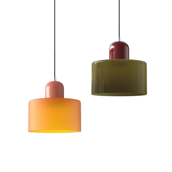 S1dece210507144bb84b28b0daccb1e0cF.webp Nordic Modern Glass Bedroom Bedside Long Line Small Chandelier Restaurant Bar