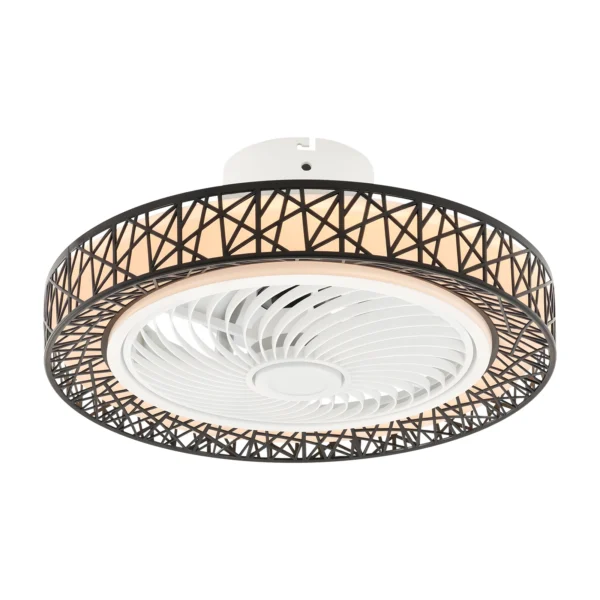 18.5 Inch Ceiling Fan Light Modern Ceiling Fan Light Ceiling Fan Light With Remote Control 35db For Bedroom, Living Room, Kitchen