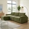 S2574fbe744ab4cc28bef7327a8f54354y.webp Modern Cloud Modular Sofa Set, Soft Thick Memory Foam, Frameless Couch with Pillows, Easy Assembly for Living Room Bedroom