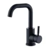 Bathroom Basin Faucet Hot and Cold Wash Mixer Faucet 360 Rotating Sink Faucet Bathroom Single Handle Faucet 304 Stainless Steel
