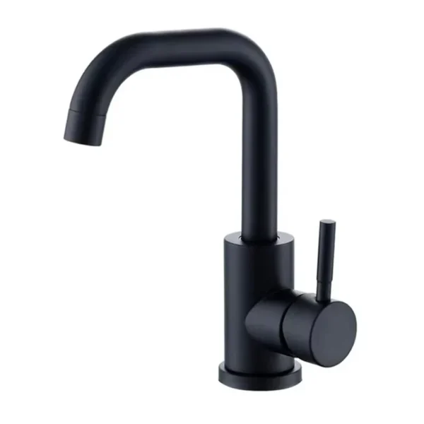 Bathroom Basin Faucet Hot and Cold Wash Mixer Faucet 360 Rotating Sink Faucet Bathroom Single Handle Faucet 304 Stainless Steel