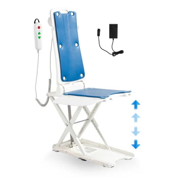 Electric Chair Lift Devices to Lift Elderly off Floor, Height Adjustable, Support Up to 310 LBS,  for Seniors, Patient