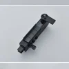 Gun Grey Piano Digital 4 Function Shower Set Bathroom Faucets Hot Cold Waterfall Digtial Display Tap Rainfall Shower System