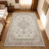 Blush Vintage Rug, Soft & Comfortable, All Seasons, Easy to Maintain, Machine Washable