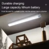 S35d9e04afaa443e8a4aad51c63c0e33fa-1.webp LED Motion Sensor Light Wireless LED Night Light Type C Rechargeable Light Cabinet Wardrobe Lamp Staircase Backlight For Kitchen
