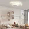 S367e89efe7f5491e863c363cf6528c04b.webp Cloud Shape LED Ceiling Light Fixture Modern 3-Color Lighting Acrylic Ceiling Lamp for Living Room Bedroom Kid's Room 52x31cm