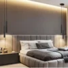 Nordic LED Cord Pendant Lighting for Kitchen Bedside Adjustable Line Suspended Hanging Lamps Chandelier