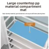 Multi-layer Door-mounted Shoe Hat Rack - Simple Assembly Household Integrated Multi-functional Storage Cabinet for Home Use