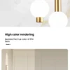 S4466ec01b8b84ee6a4c0dd919a80db37G.webp Lollipop-Shaped LED Pendant Light, with Three Adjustable Light Colors, Remote Control/Switch Operation, and Adjustable Height