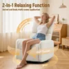 360 Degree Swivel Glider Chair, Rocking Armchair with Side Pocket