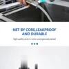 Stainless Steel Kitchen Faucet Single Hole Pull Out Spray 360° Swivel Sink Faucet High Arc Modern Design