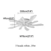 S48861bef912643c6b7d166374bcdefee8.webp Acrylic Modern Ceiling Lamp Chandelier Pendant Light Led Living Dining Room Luminair Nordic Indoor Hotel Flower Decor