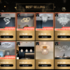 Modern Pendant Light Led Crystal Ring Ceiling Lamp Living Dining Room