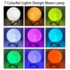 Book Light LED Moon Light Galaxy Light, Moon Night Light