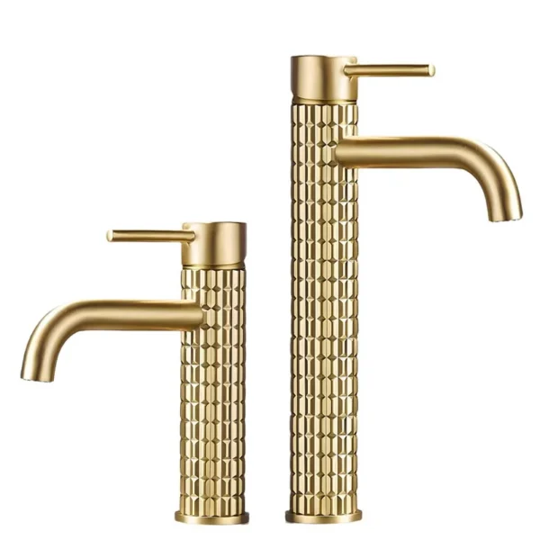 Brush Gold Basin Faucet Chrome Hot and Cold Mixers Wash Basin Faucet Taps Black Basin Faucets