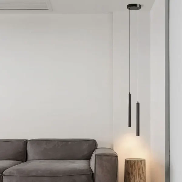 Nordic LED Cord Pendant Lighting for Kitchen Bedside Adjustable Line Suspended Hanging Lamps Chandelier