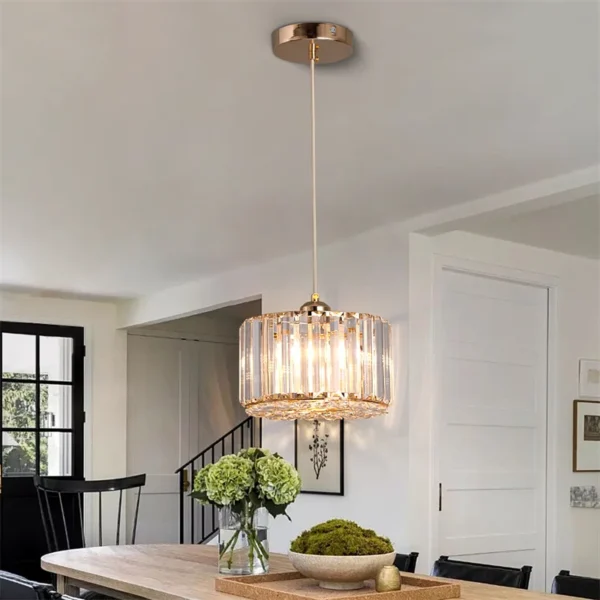 Modern Pendant  Light Luxury Chandelier Led Crystal Ceiling Lamp