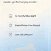 S57753ea9164f4e64808a87409099d12e0.webp LED Pendant Light Three Color Temperatures 4 Crystal Balls Soft Light Adjustable Suspension Line Home Ceiling Lights for Living