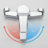Chrome Bathroom Faucet Bathtub Facuet Wall Mounting Cold and Hot Shower Faucet