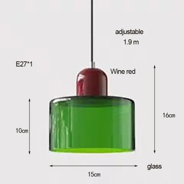 S5b2811d8746a4f57aa832bbee1e5dc0bL.webp Nordic Modern Glass Bedroom Bedside Long Line Small Chandelier Restaurant Bar