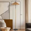 68 inch Floor Lamp Minimalist Rattan lampshade traditional style Lamp Hotel Guest Room Living Room