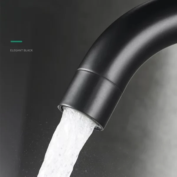 Bathroom Basin Faucet Hot and Cold Wash Mixer Faucet 360 Rotating Sink Faucet Bathroom Single Handle Faucet 304 Stainless Steel
