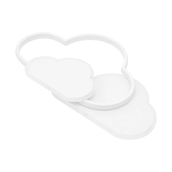 S5cbae19168574f77bbccbe0cb46710ecq.webp Cloud Shape LED Ceiling Light Fixture Modern 3-Color Lighting Acrylic Ceiling Lamp for Living Room Bedroom Kid's Room 52x31cm