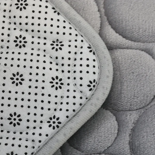 S5e7f8c82214045f5861579a4986381a13.webp 1 Set of Solid Color Simple Bathroom Water-absorbing and Non-slip Floor Mat Stone Pattern, Comfortable and Soft, Three-piece Set