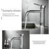 Brush Gold Basin Faucet Chrome Hot and Cold Mixers Wash Basin Faucet Taps Black Basin Faucets