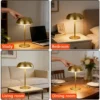 S628bfd6d66f947f18e2051b2eb1d7ee2J.webp Mushroom Bedside Night Light with 1800mAh Battery, 3 Color Temperatures Adjustable, Button Control, USB Rechargeable