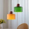 S648f792baa9a41759913f916a51ad8bfY.webp Nordic Modern Glass Bedroom Bedside Long Line Small Chandelier Restaurant Bar