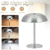 S64dd418a4ad4402aa39f8414848a16daw.webp Mushroom Bedside Night Light with 1800mAh Battery, 3 Color Temperatures Adjustable, Button Control, USB Rechargeable