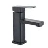 Bathroom Faucets Black/Chrome Hot and Cold Mixer Faucets Vanity Bathroom Kitchen Deck Mounted Bathroom Sink Faucets