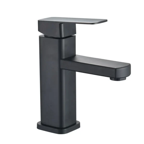 Bathroom Faucets Black/Chrome Hot and Cold Mixer Faucets Vanity Bathroom Kitchen Deck Mounted Bathroom Sink Faucets