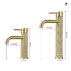 Brush Gold Basin Faucet Chrome Hot and Cold Mixers Wash Basin Faucet Taps Black Basin Faucets