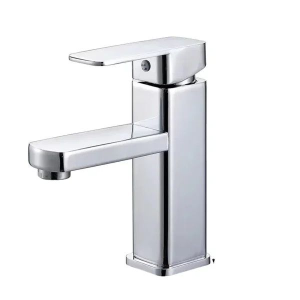 Bathroom Faucets Black/Chrome Hot and Cold Mixer Faucets Vanity Bathroom Kitchen Deck Mounted Bathroom Sink Faucets