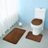 S6fd14322adef4dd7b847794b3931cab4g.webp 1 Set of Solid Color Simple Bathroom Water-absorbing and Non-slip Floor Mat Stone Pattern, Comfortable and Soft, Three-piece Set