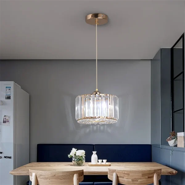 Modern Pendant  Light Luxury Chandelier Led Crystal Ceiling Lamp