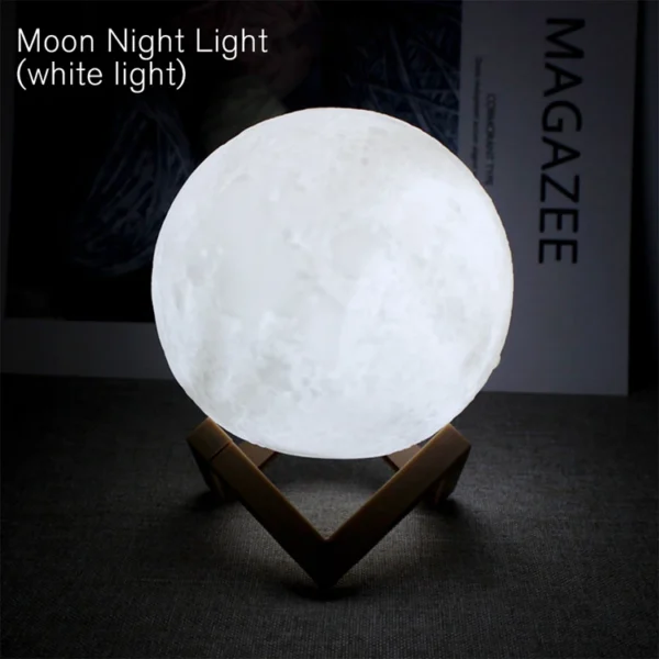 Book Light LED Moon Light Galaxy Light, Moon Night Light