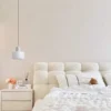 S777f9860ffbe4a70b955afbcc40deb2co.webp Nordic Modern Glass Bedroom Bedside Long Line Small Chandelier Restaurant Bar