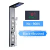 S7e2c73d389f842dd9a8f67f441d475ddY.webp LED Shower Panel Waterfall Rain Digital Display Shower Faucet System Set Bathroom Column Mixer With SPA Massage Jet