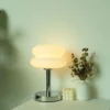 Macaron Glass Table Lamp Trichromatic Dimming Living Room Atmosphere Lamps Eye Protection Decor