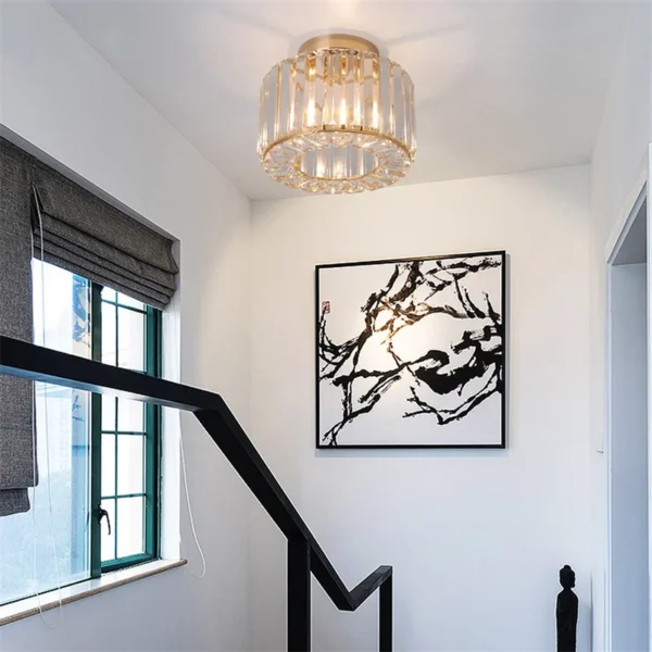 Modern Pendant  Light Luxury Chandelier Led Crystal Ceiling Lamp