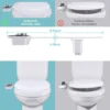 S7f10fbf7fdf74c6ea881697f02b1a9d1F.webp Bidet Toilet Seat Attachment Ultra-thin Non-electric Self-cleaning Dual Nozzles Frontal
