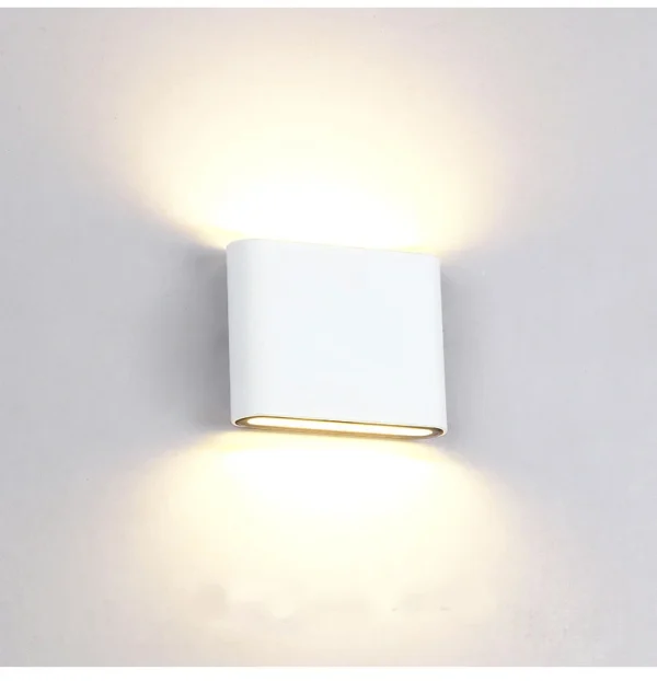 Nordic Wall Light  Aluminum IP65 Waterproof Indoor Wall Lamp Up Down Corridor Lights for Home Stairs