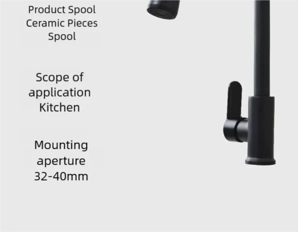 Kitchen Faucets 304 stainless steel Pull Out Kitchen Sink Water Tap Deck Mounted Mixer Stream Sprayer Head Hot Cold Taps